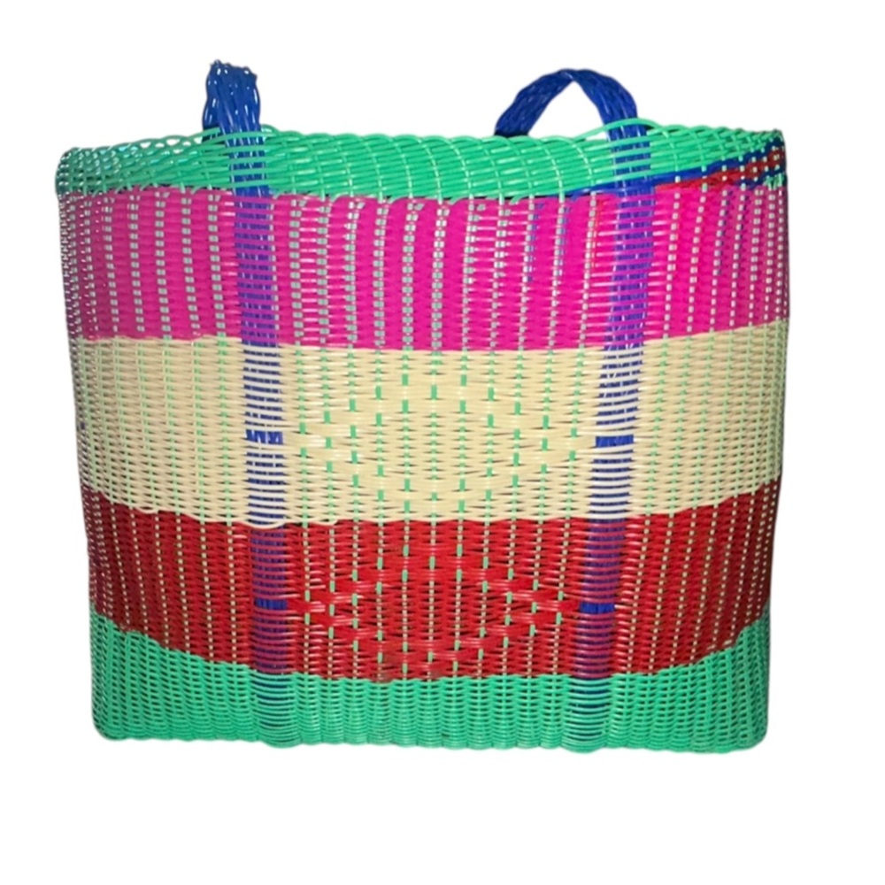 MODERNO TOTE- Colorful Woven Tote Bag
